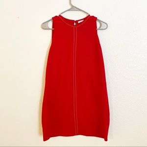 Zara red mini dress size S